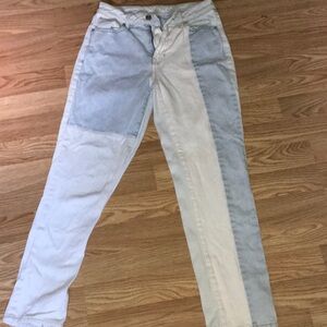 PacSun jeans color block mom jeans size 24